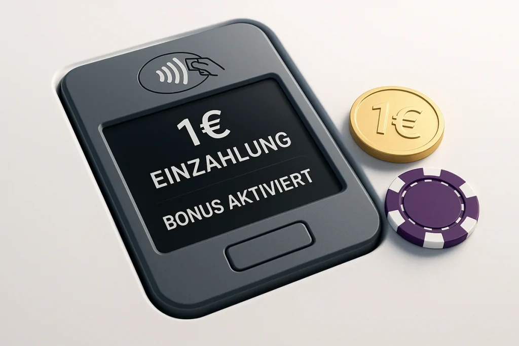 Casino mit 1 Euro Einzahlung – Günstig spielen mit wenig Einsatz