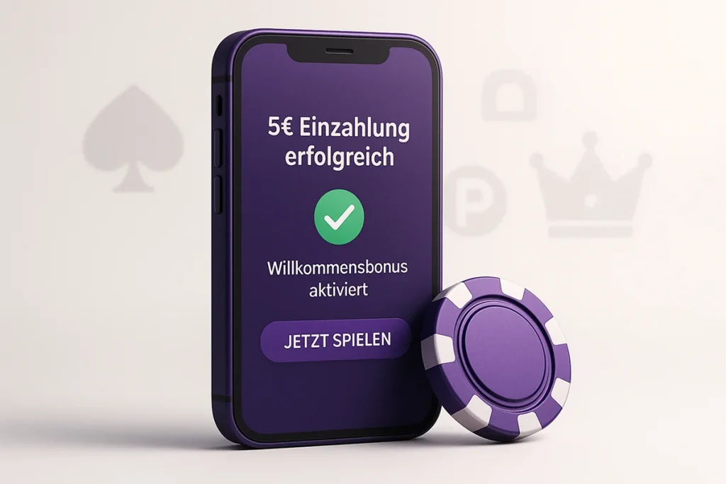Online Casino 5 Euro Einzahlung – Spiele mit kleinem Budget